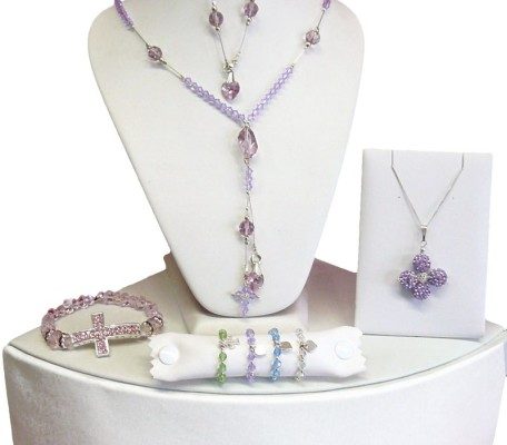 Parure Argento e Swarovski
